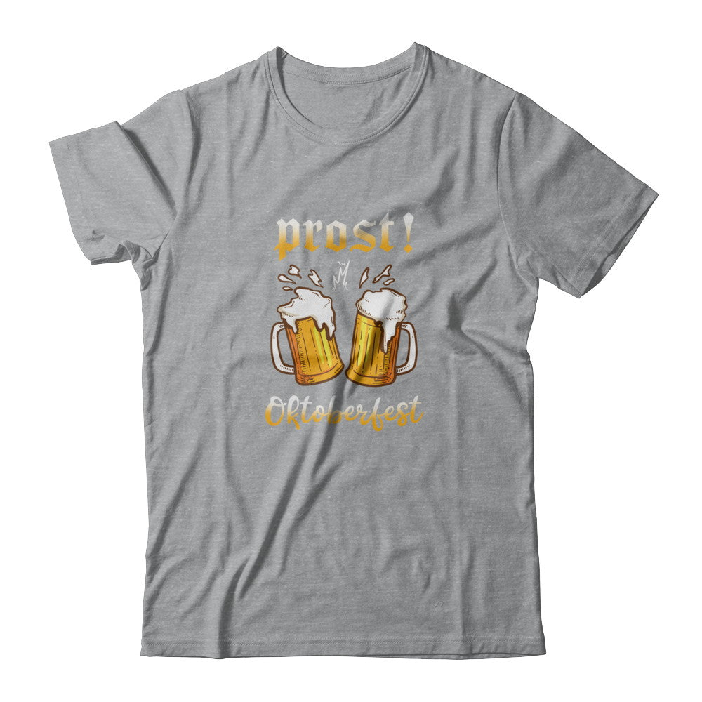 Oktoberfest Prost Cheers In German Drinking Beer 2022 T-Shirt & Tank Top | Teecentury.com