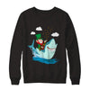 St Patricks Day Leprechaun Riding Shark T-Shirt & Hoodie | Teecentury.com