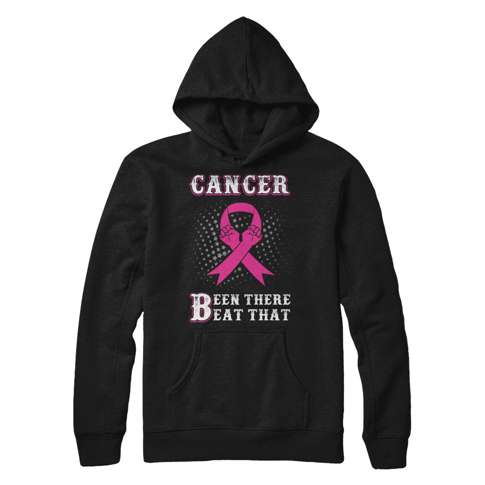 Breast Cancer Been There Beat That Awareness Pink Ribbon T-Shirt & Hoodie | Teecentury.com