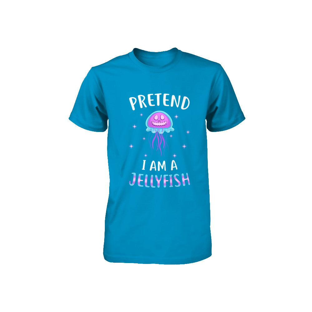 Pretend I'm A Jellyfish Costume Happy Halloween Party Youth Youth Shirt | Teecentury.com