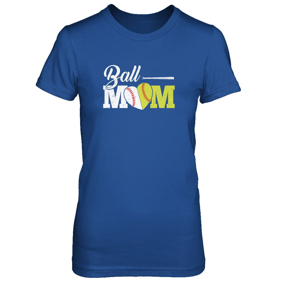 Funny Softball Mom Baseball Mom Mothers Day T-Shirt & Tank Top | Teecentury.com