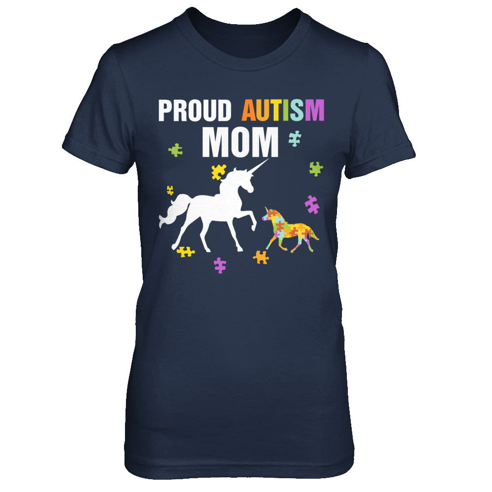 Proud Autism Mom Unicorn Autism Awareness T-Shirt & Hoodie | Teecentury.com