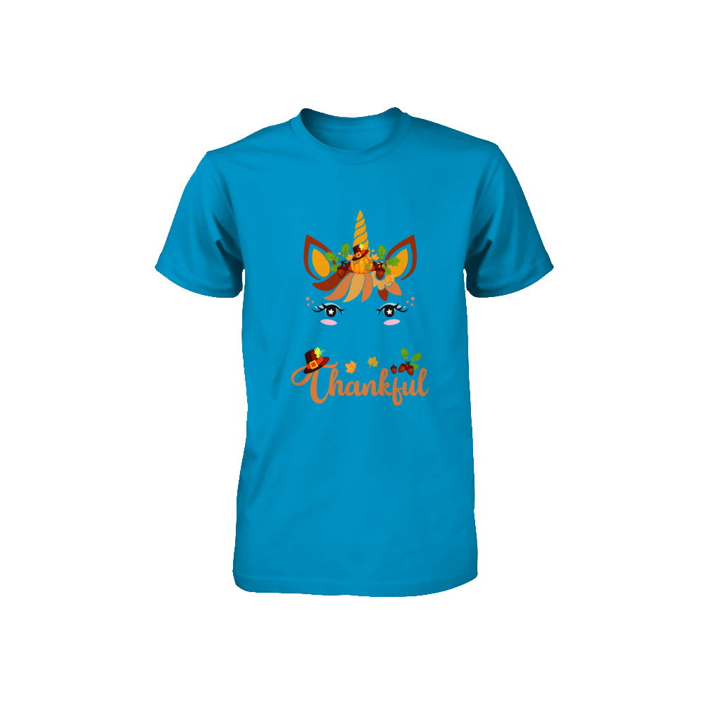 Thanksgiving Unicorn Pumpkin For Kids Youth Youth Shirt | Teecentury.com