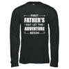 First Father's Day Let The Adventure Begin Daddy T-Shirt & Hoodie | Teecentury.com