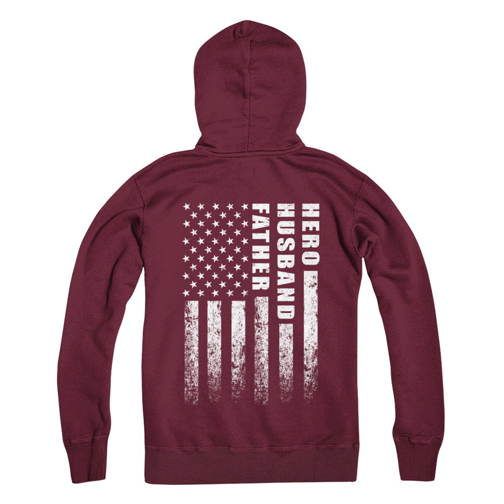 Veteran Soldier Husband Dad Hero Fathers Day Gift T-Shirt & Hoodie | Teecentury.com