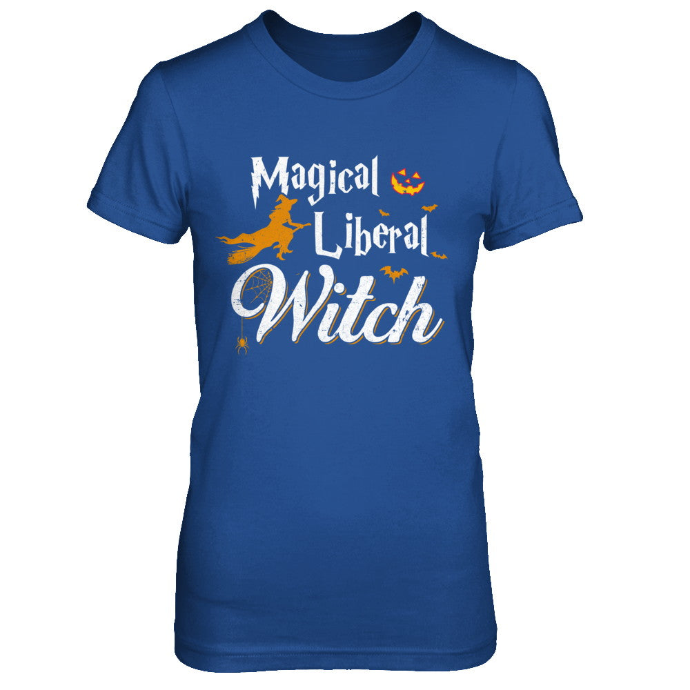 Magical Liberal Witch Happy Halloween T-Shirt & Sweatshirt | Teecentury.com