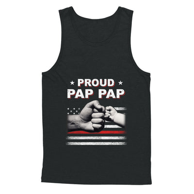 Proud Pap Pap Fireman Firefighter Thin Red Line Flag Fathers Day T-Shirt & Hoodie | Teecentury.com