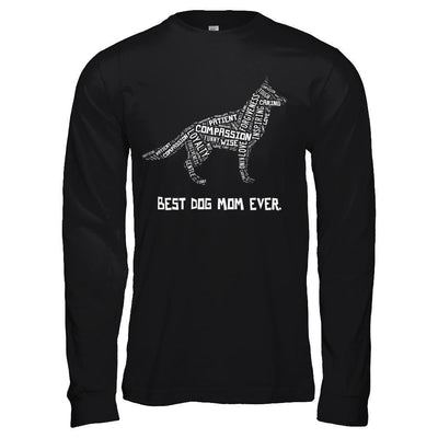 Best Dog Mom Ever German Shepherd Lovers T-Shirt & Hoodie | Teecentury.com
