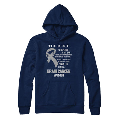 I Am The Storm Support Brain Cancer Warrior Gift T-Shirt & Hoodie | Teecentury.com