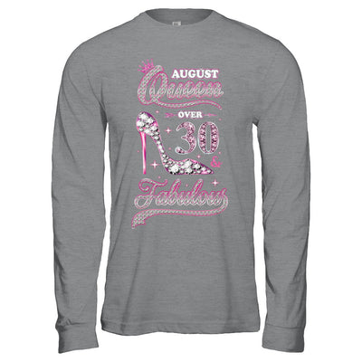 August Queen 30 And Fabulous 1992 30th Years Old Birthday T-Shirt & Hoodie | Teecentury.com