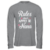 Grandmother Rules Don't Apply To Nana T-Shirt & Hoodie | Teecentury.com