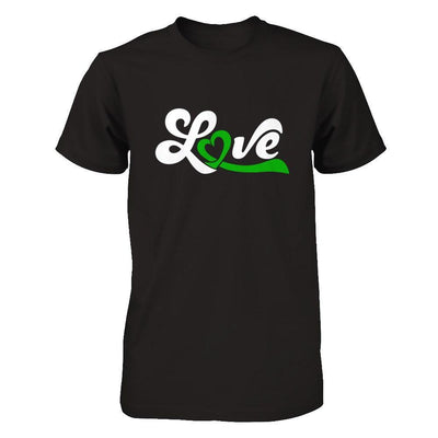 Love Green Awareness Ribbon T-Shirt & Hoodie | Teecentury.com