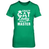 Funny Crazy Cat Lady Masters Degree Gradute Gift T-Shirt & Tank Top | Teecentury.com