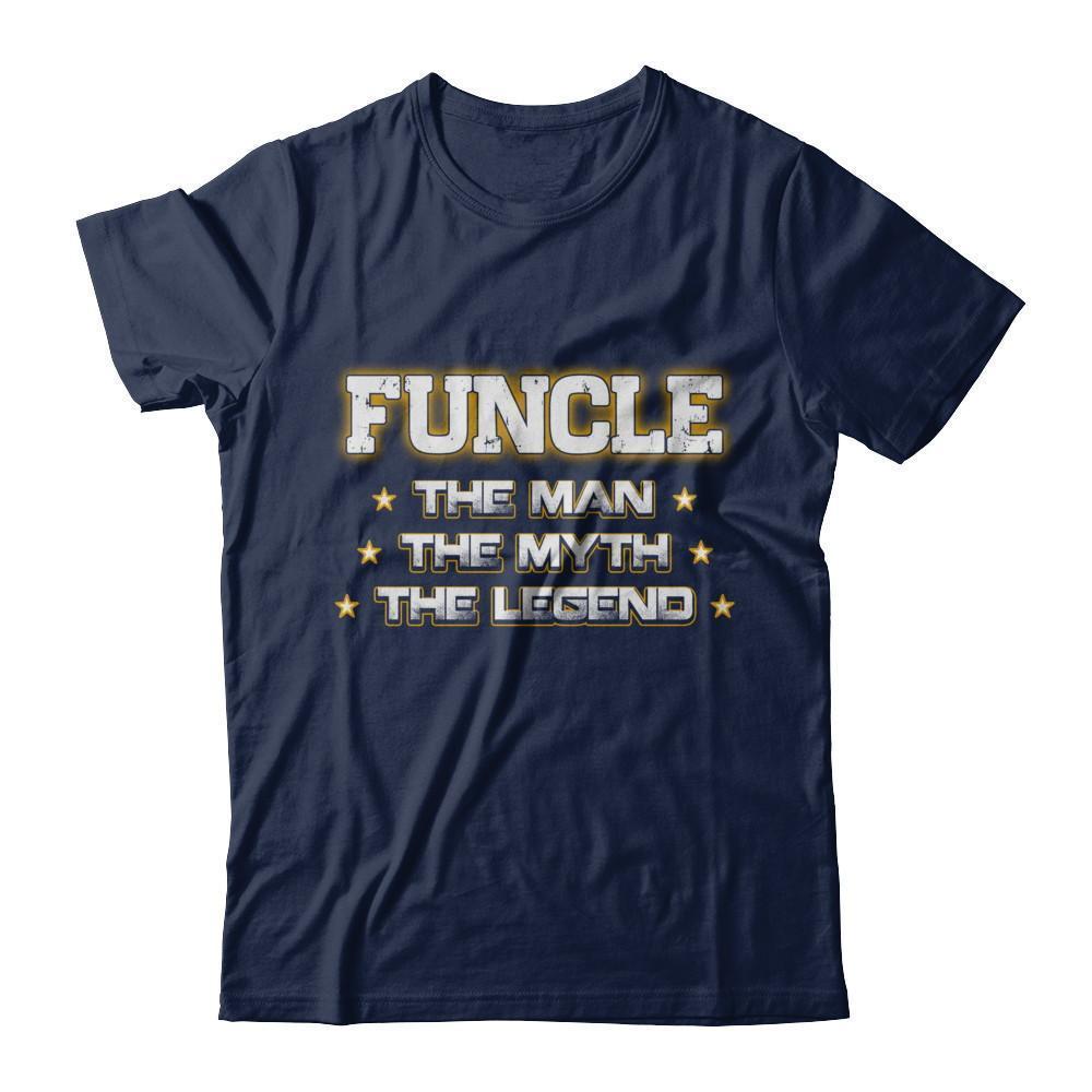 Funcle The Myth The Man The Legend Funny Uncle T-Shirt & Hoodie | Teecentury.com