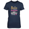 A Queen Was Born In August Happy Birthday Gift T-Shirt & Tank Top | Teecentury.com