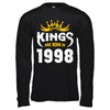 Kings Are Born In 1998 Birthday Gift T-Shirt & Hoodie | Teecentury.com