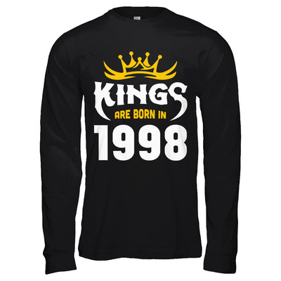 Kings Are Born In 1998 Birthday Gift T-Shirt & Hoodie | Teecentury.com