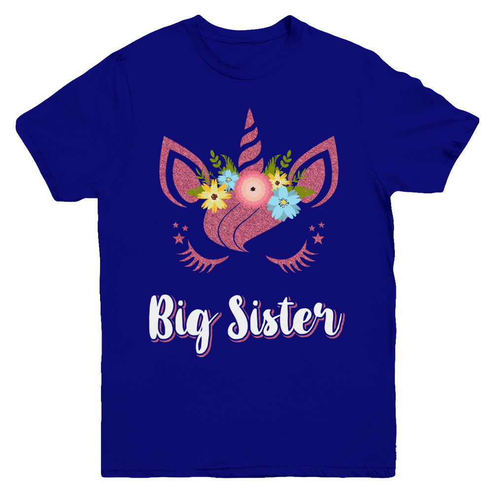Unicorn Big Sister I'm Going To Be A Big Sister Youth Youth Shirt | Teecentury.com