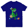 Funny Dabbing Cool Easter Bunny Dinosaur Youth Youth Shirt | Teecentury.com