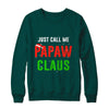 Santa PaPaw Claus Matching Family Christmas Pajamas T-Shirt & Sweatshirt | Teecentury.com