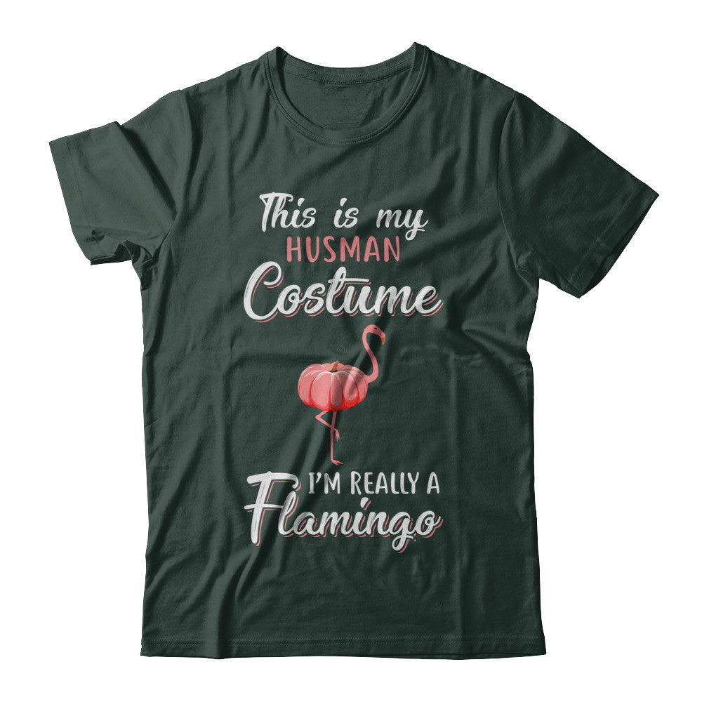 This Is My Human Costume I'm Really A Flamingo Halloween T-Shirt & Hoodie | Teecentury.com