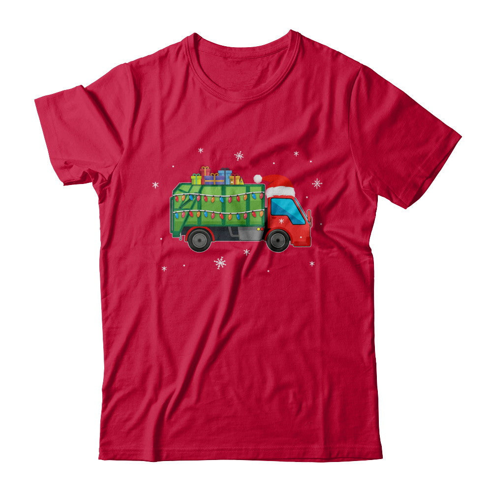 Garbage Truck Santa Hat Christmas Gifts T-Shirt & Sweatshirt | Teecentury.com