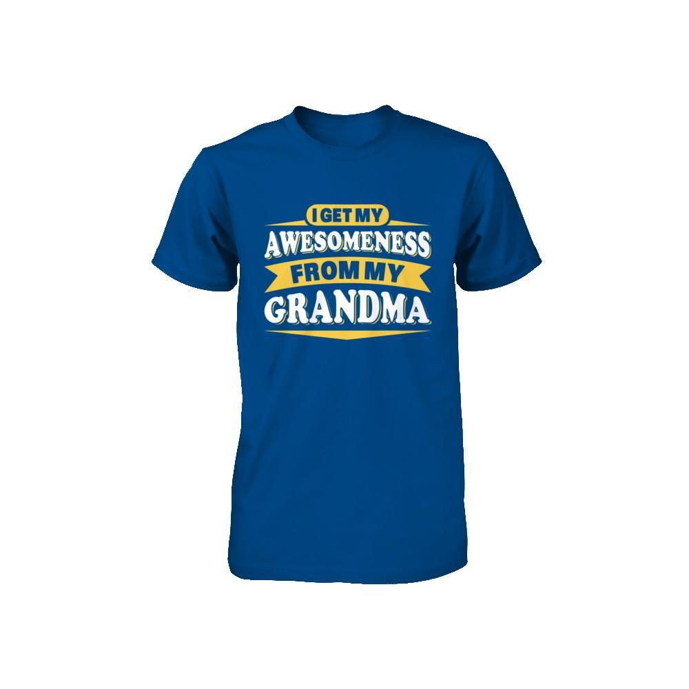 I Get My Awesomeness From My Grandma Youth Youth Shirt | Teecentury.com