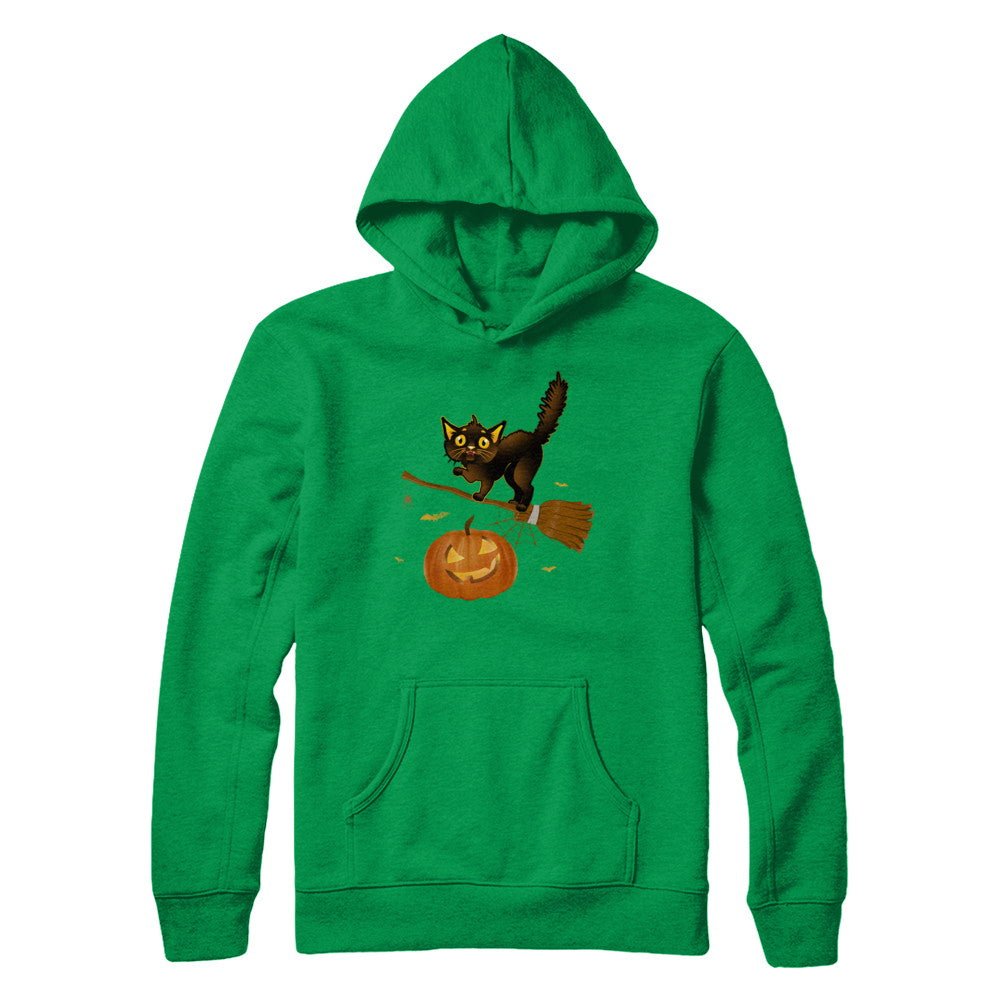 Happy Halloween Cat Pumpkin Gift T-Shirt & Sweatshirt | Teecentury.com