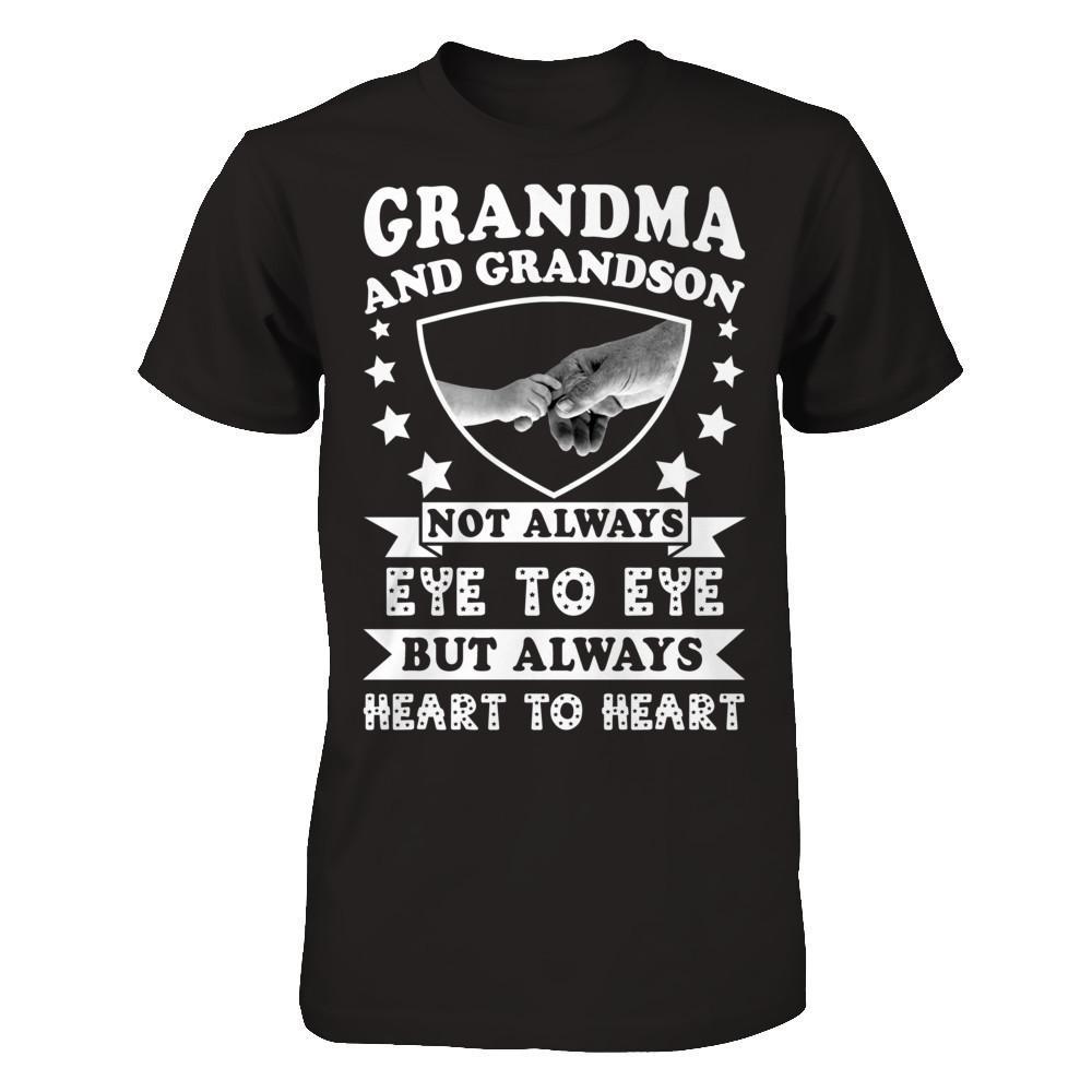 Grandma And Grandson Not Always Eye To Eye T-Shirt & Hoodie | Teecentury.com