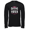 Queens Are Born In 1953 Birthday Gift T-Shirt & Tank Top | Teecentury.com
