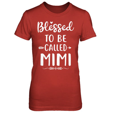 Funny Grandma Blessed To Be Called Mimi T-Shirt & Hoodie | Teecentury.com