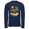 Summer Vacation Dabbing Rottweiler Surfing Surfboard Gift T-Shirt & Hoodie | Teecentury.com