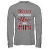 Red Buffalo Plaid Blessed To Be Called Mom And Mimi T-Shirt & Hoodie | Teecentury.com