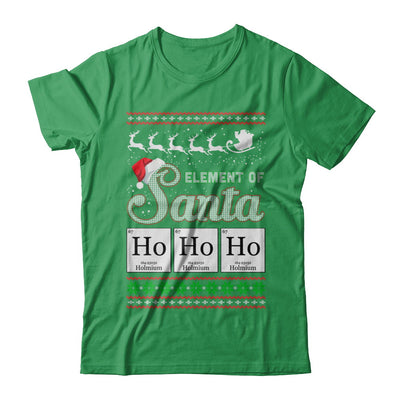 Hohoho Element Of Santa Chemistry Christmas T-Shirt & Sweatshirt | Teecentury.com