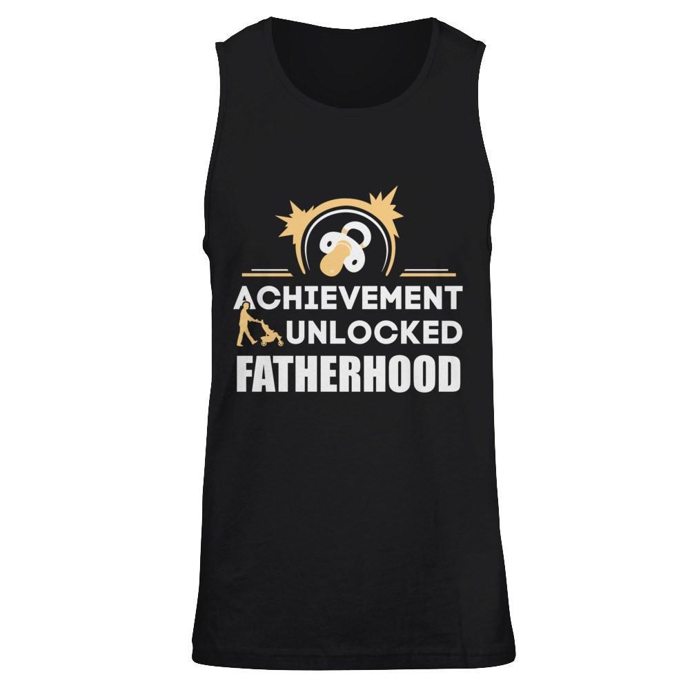 Achievement Unlocked Fatherhood First Time Dad T-Shirt & Hoodie | Teecentury.com