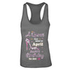 A Queen Was Born In April Happy Birthday To Me Gift T-Shirt & Tank Top | Teecentury.com