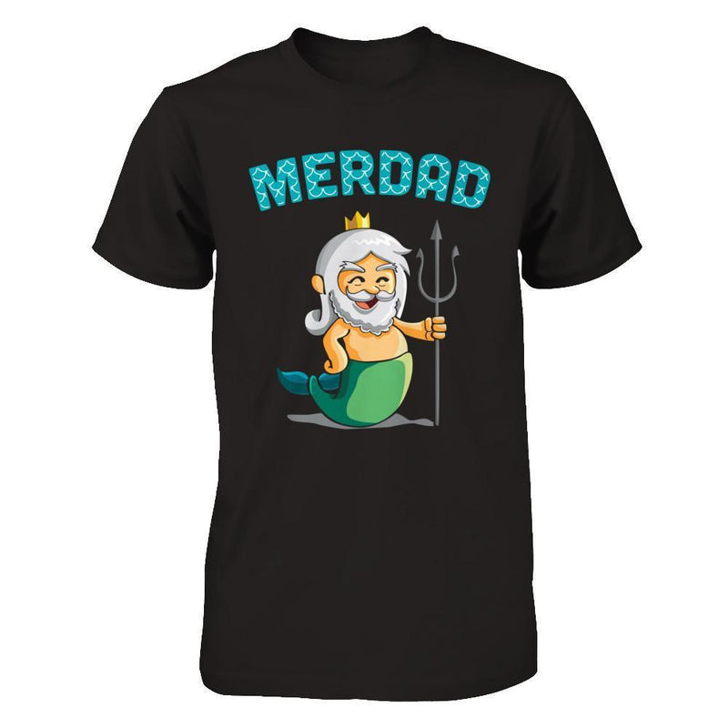 Family Shirts MERDAD Father of Mermaid Dad Gift Clothing