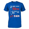 I'm Not Just His Mom I'm Also His Fan Hockey Mom T-Shirt & Hoodie | Teecentury.com