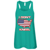 I Don't Kneel Us American Flag T-Shirt & Tank Top | Teecentury.com