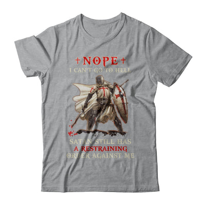 Knight Amerian Satan Still Has A Restraining Order Against Me T-Shirt & Hoodie | Teecentury.com