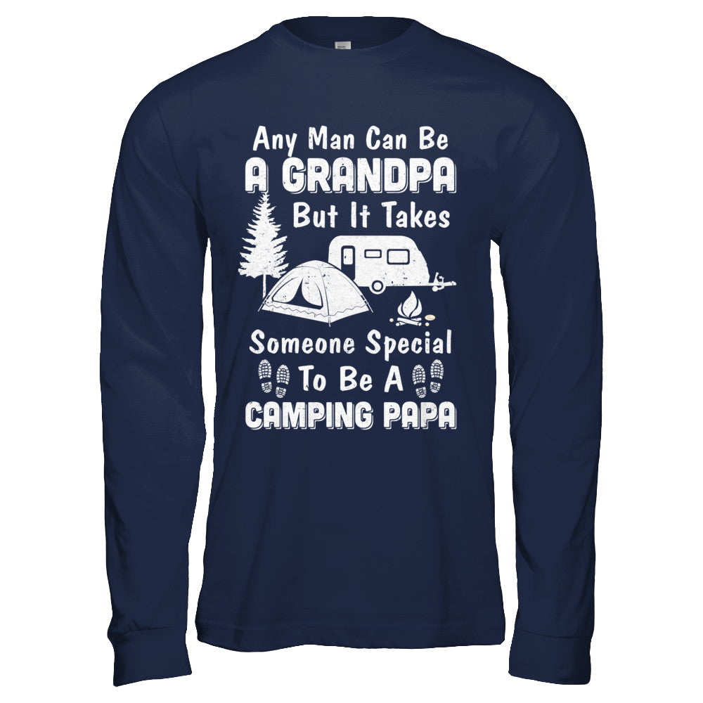 Camping Papa Grandpa Fathers Day Gift T-Shirt & Hoodie | Teecentury.com
