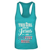 This Girl Runs On Jesus And Country Music T-Shirt & Tank Top | Teecentury.com