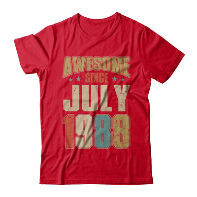 Vintage Retro Awesome Since July 1988 34th Birthday T-Shirt & Hoodie | Teecentury.com