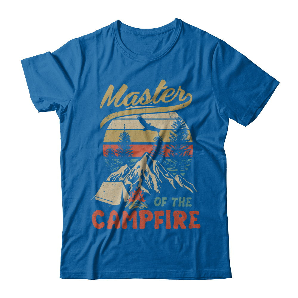 Camping Master Of The Campfire Fathers Mothers Day Gift T-Shirt & Hoodie | Teecentury.com