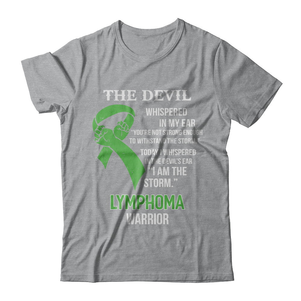 I Am The Storm Support Lymphoma Awareness Warrior Gift T-Shirt & Hoodie | Teecentury.com