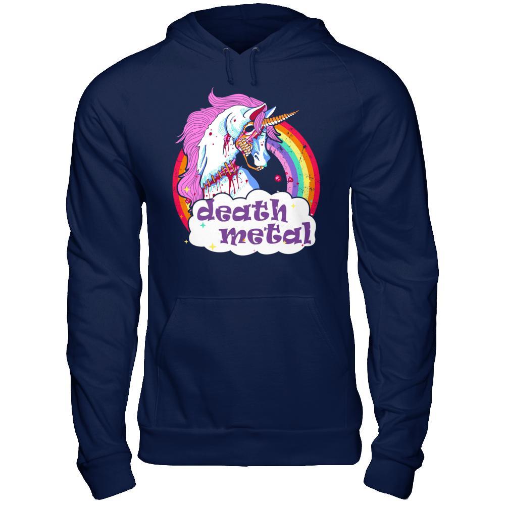 Zombie Unicorn Death Metal T-Shirt & Hoodie | Teecentury.com