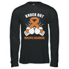 Boxing knock out Multiple Sclerosis Awareness Support T-Shirt & Hoodie | Teecentury.com