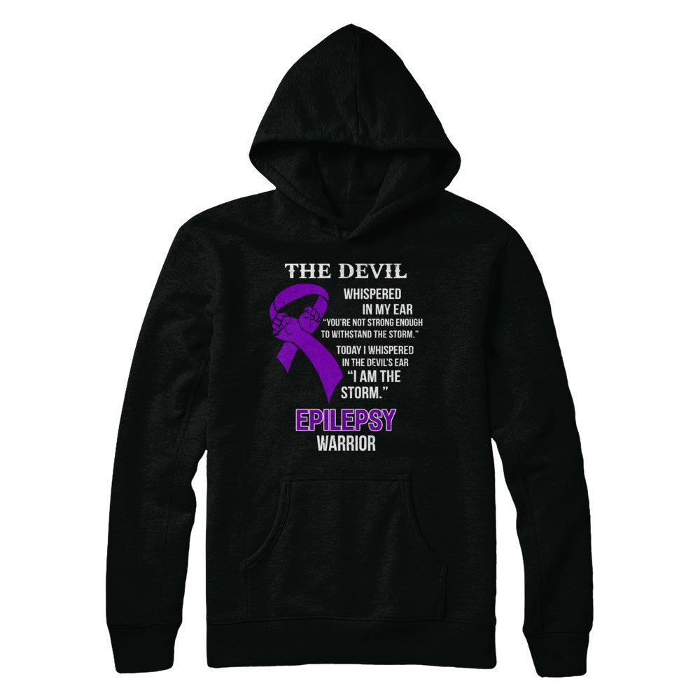 I Am The Storm Support Epilepsy Awareness Warrior Gift T-Shirt & Hoodie | Teecentury.com