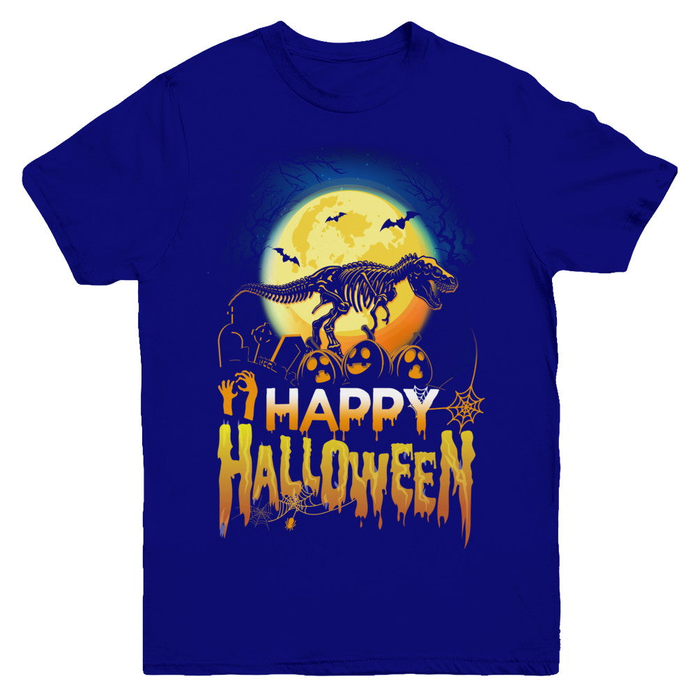 Saurus T Rex Dinosaur Halloween Youth Youth Shirt | Teecentury.com
