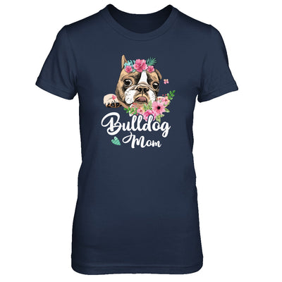 Bulldog Mom Funny Dog Mom Gift Idea T-Shirt & Tank Top | Teecentury.com